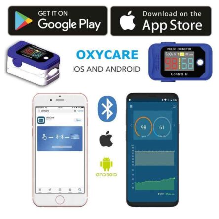 Control D Bluetooth Pulse Oximeter (Pack of 2)