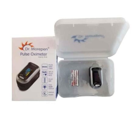 Dr. Morepen Black OLED Fingertip Pulse Oximeter