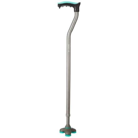Tynor 110kg Aluminium Grey Trio Walking Stick