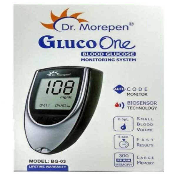 Dr. Morepen GlucoOne Blood Glucose Monitor