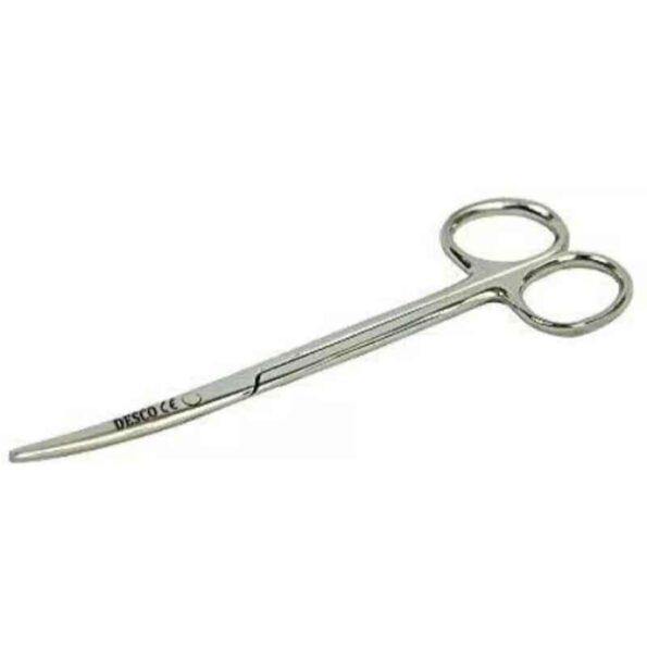 Desco 8 inch Stainless Steel Curved Tonsil Metzenbaum Scissor