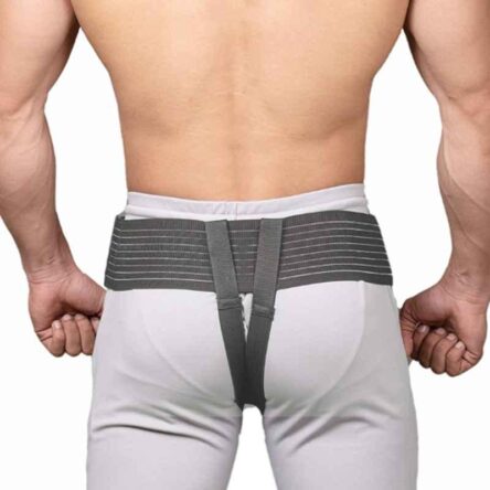 Fidelis Healthcare Elastic Grey Hernia Belt