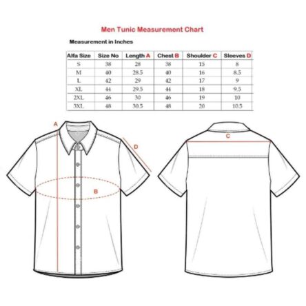 Superb Uniforms Polyester & Viscose Half Sleeves Nurse Tunic Top for Men