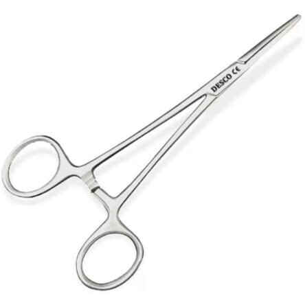 Desco 8 inch Stainless Steel Kelly Artery Straight Hemostats Forceps