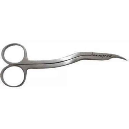 Desco 6 inch Stainless Steel Angular Shape Suture Scissor