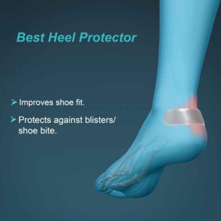 Tynor K17UFZ Silicone White Heel Protector