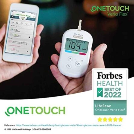 OneTouch Verio Blood Glucose Monitor Kit with 10 Strips