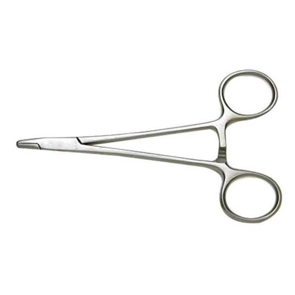 Forgesy NEO04 10 inch Silver Stainless Steel Mayo Hegar Needle Holder Forceps