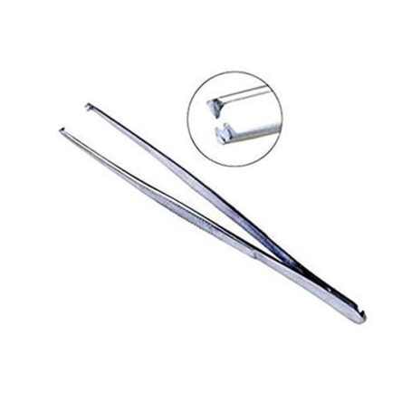 Forgesy 5 inch Toothed Forceps & Needle Holder Combo