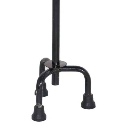 Mediva Aluminium Brown Cane with Broad Base