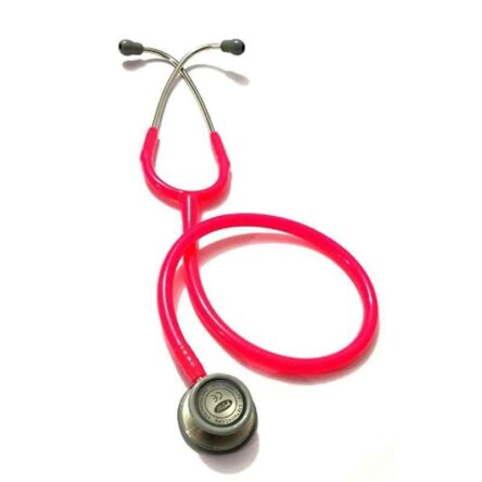 PSW Stainless Steel Pink Dual Head Stethoscope Tubing