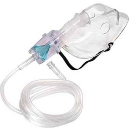 Wellstar Transparent Respirator Oxygen Mask for Adult