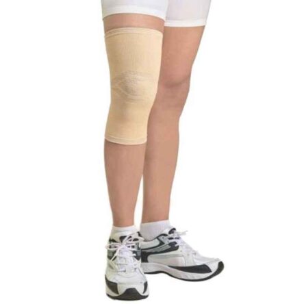 Dyna Large Breathable Fabric Beige Knee Cap