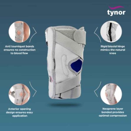 Tynor OA Neoprene Right Valgus Knee Support