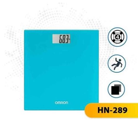 Omron HN-289-EB Ocean Blue Digital Weighing Scale