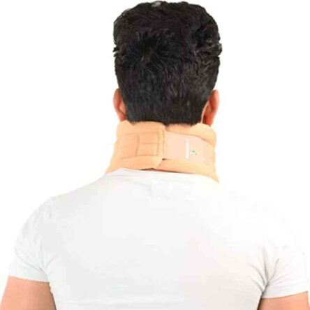 K Squarians Plastic Beige Neck Support Collar