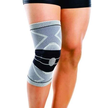 Dyna 3D X-Large BLACK Knitted Knee Brace (Left)