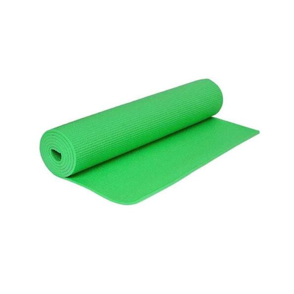 Strauss 1730x610x6mm Green PVC Yoga Mat with Cover