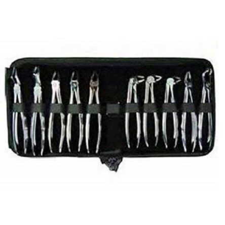 Forgesy 10 Pcs Dental Forceps Extraction Kit Set