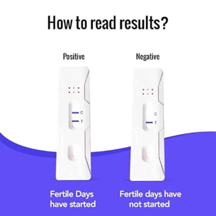 Recombigen 6 Pcs Clear Ovum One Step Fertility Rapid Test Kit