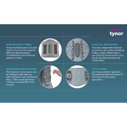Tynor Lumbo Lace pull Brace Size: Special