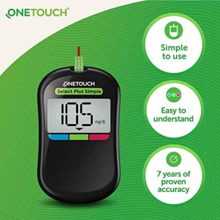 OneTouch Select Plus Glucose Monitor Kit with 10 Strips