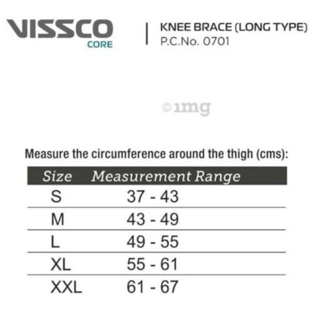 Vissco XXL Long Knee Brace