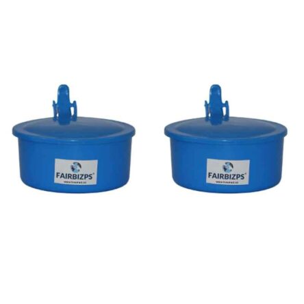 Fairbizps SM-114 300ml Polypropylene Blue Spitting Mug (Pack of 2)