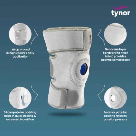 Tynor Neoprene Knee Wrap
