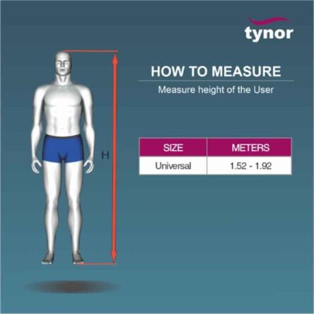 Tynor Tri Pod Walking Stick