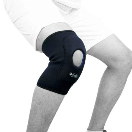 P+caRe Neoprene Black Knee Sleeve with Stays