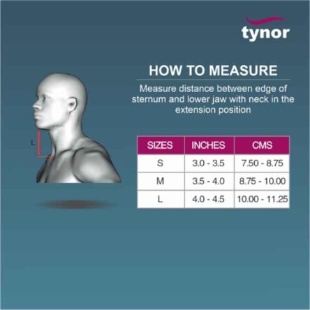 Tynor Adjustable Hard Cervical Collar