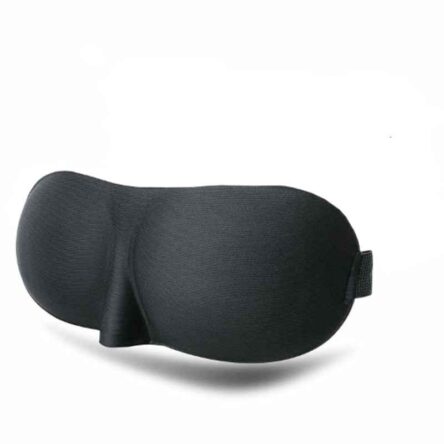 Besafe Forever Memory Foam Black Sleeping Eye Mask