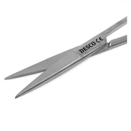 Desco 5 inch Stainless Steel Straight Sharp Dressing Scissor