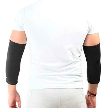 K Squarians Neoprene Black Elbow Sleeves Band