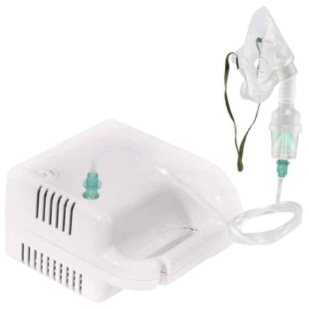 Divine Medicare 55dB White Compressor Nebulizer Machine Set