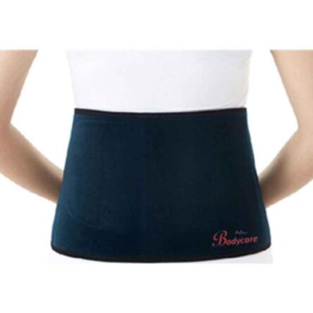 Bodycare Cotton & Elastic Black Abdominal Binder