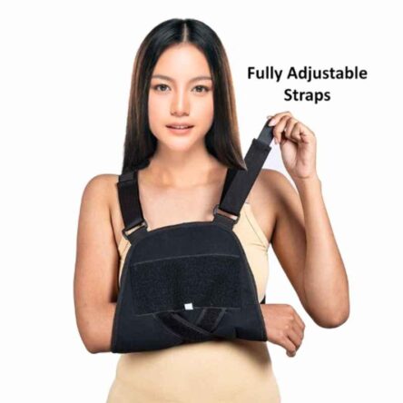 Fidelis Healthcare Elastic Black Shoulder Immobilizer
