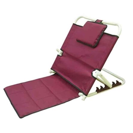 Smart Care Metal Red Adjustable Hospital Back Rest for Bed & Back Support