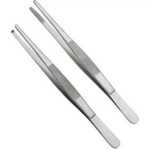 Tosh 6 inch Stainless Steel Dissecting Tissue Forceps (Pack of 2)