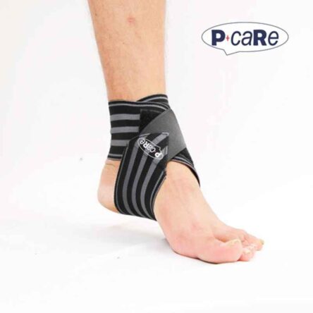 P+caRe Black Ankle Wrap