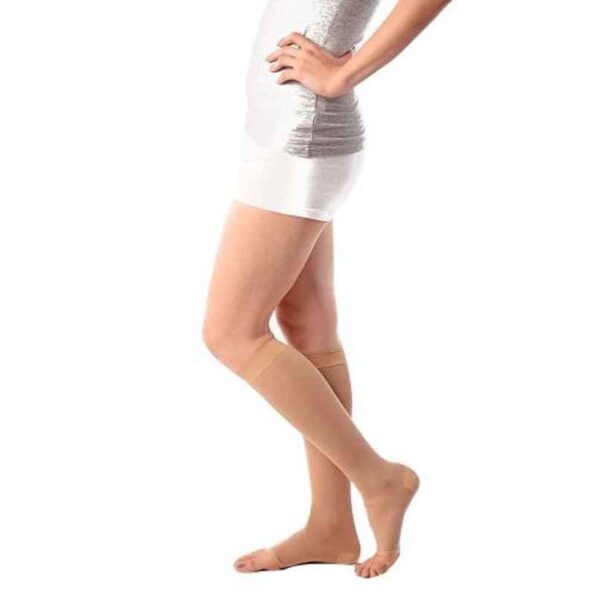 Vissco XXL Vissco Platinum Class 2 Knee Length Medical Compression Stocking