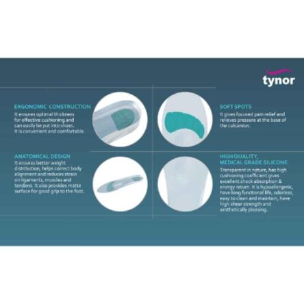 Tynor Silicon Insole