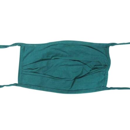 Smart Care HL-1 2 Layer Cloth Green Tie Face Mask