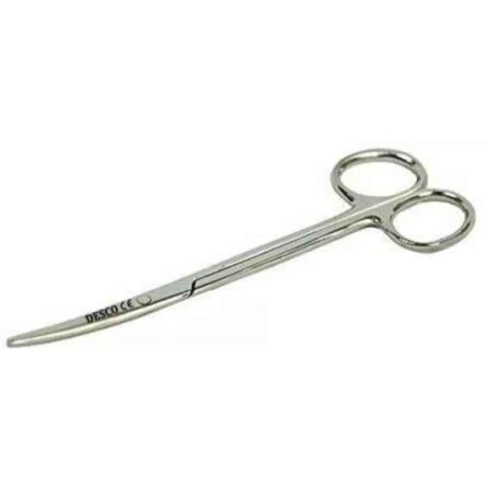 Desco 6 inch Stainless Steel Curved Tonsil Metzenbaum Scissor