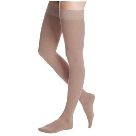 Maxis Beige Cotton Medi Medical Compression Stocking Thigh Length