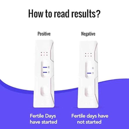 Recombigen 10 Pcs Clear Ovum One Step Fertility Rapid Test Kit