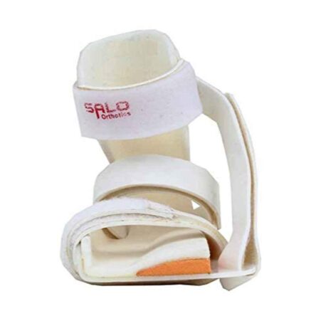 Salo Orthotics Polypropylene White Left Foot CTEV Splint Clubfoot Shoe