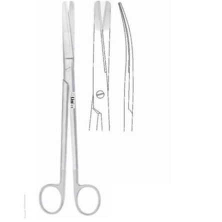 Alis 23.0cm/9 inch Sims Curved Uterine Scissors