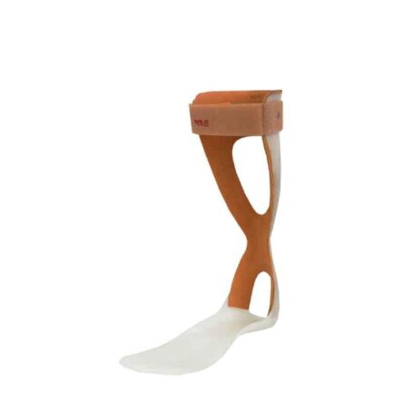 Salo Orthotics Polypropylene Left Ankle Foot Orthosis with Back Side Long Foam Padding